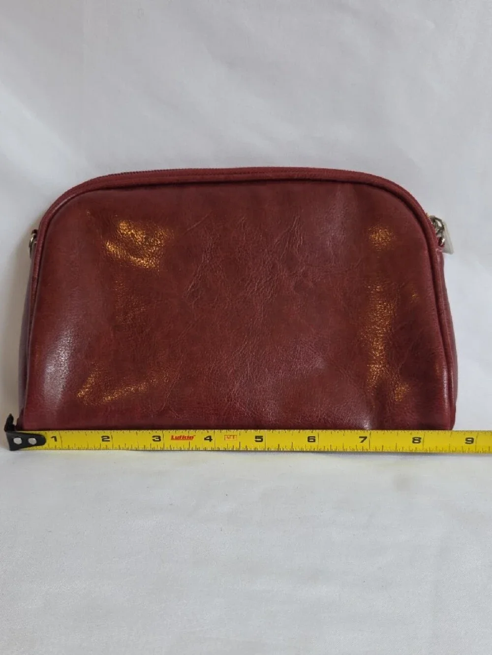 Classic Women's Crossbody Bag in Deep Burgundy